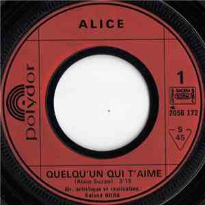 Alice  - Quelqu'Un Qui T'Aime / Franky L'Oiseau download free