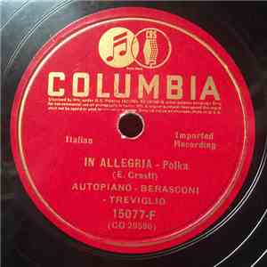 Autopiano - Berasconi - Treviglio - In Allegria / Ciribiribin download free