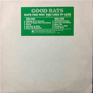 Good Rats - Rats The Way You Like It - Live download free