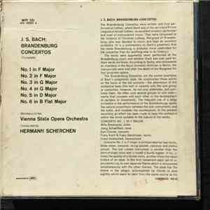 Hermann Scherchen, Members Of The Vienna State Opera Orchestra, Johann Sebastian Bach - Brandenburg Concertos download free