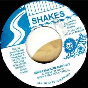 Micky Fabulous & Tyrical - Render Back Some Assistance download free