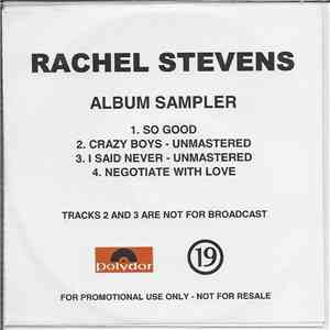 Rachel Stevens - Album Sampler download free