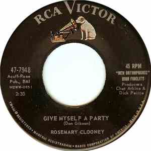 Rosemary Clooney - Give Myself A Party / If I Can Stay Away Long Enough download free