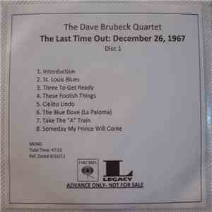 The Dave Brubeck Quartet - The Last Time Out: December 26, 1967 download free