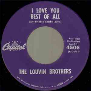 The Louvin Brothers - I Love You Best Of All / Scared Of The Blues download free