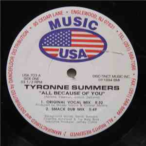 Tyronne Summers - All Because Of You download free