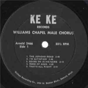 Williams Chapel Male Chorus - The Jericho Road download free